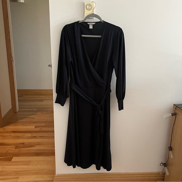 Teal wrap dress - Picture 1 of 4